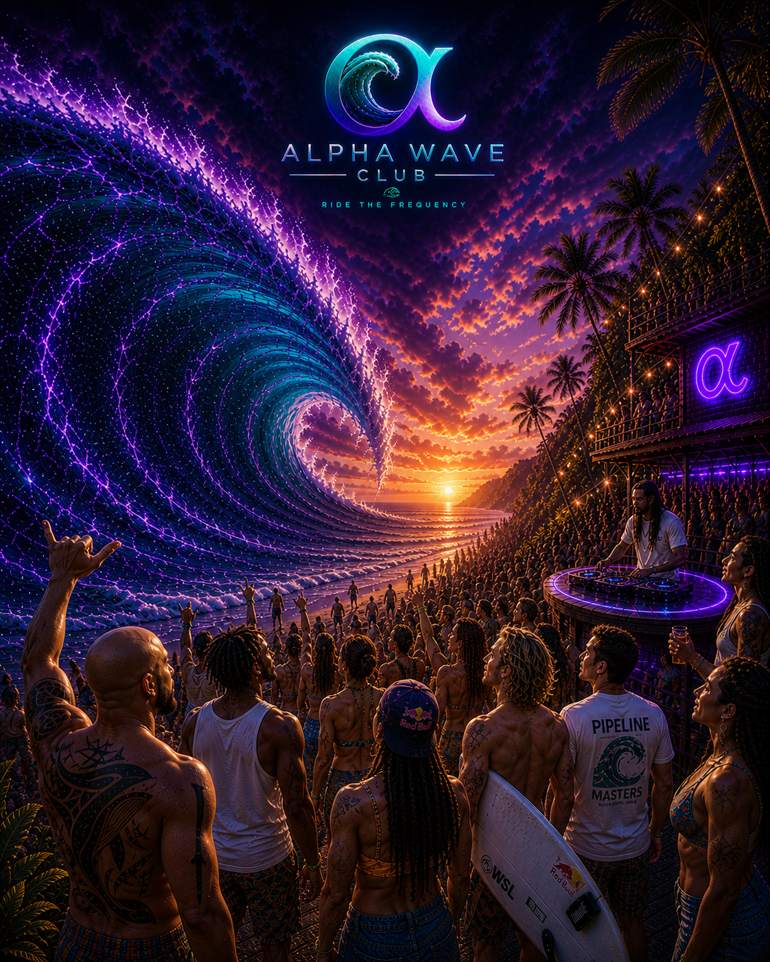 Alpha Wave Club — Ride the Frequency